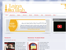 Tablet Screenshot of dev.lajna.ca